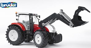 Трактор Bruder Steyr CVT 6230 с погрузчиком (Bruder, 03-091)