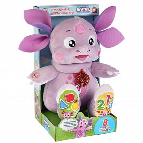 Мягкая игрушка – Лунтик обучающий, 24 см. (Мульти-пульти, V72935/24)