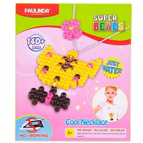 Мозаика Мои первые украшения Подвеска в форме котенка, более 140 деталей, без использования утюга (Paulinda, 150035-5)