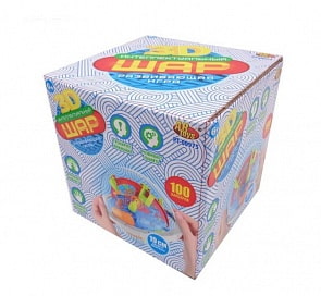 Шар интеллектуальный 3D, 100 барьеров (ABtoys, PT-00975)