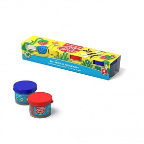 Биопластилин ArtBerry с Алоэ Вера, 4 банки по 35 г (Erich Krause, 41769EK)