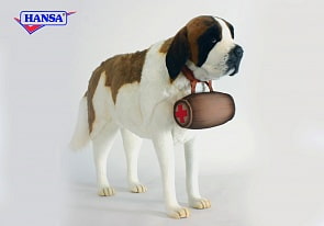 Мягкая игрушка – Сенбернар, 95 см (Hansa, 5910)