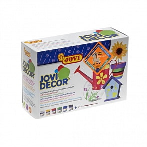 Акриловая краска 6 цветов по 55 мл., с кистью (Jovi, 670)