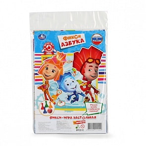 Настольная игра-ходилка – Азбука Фикси, в блистере (Умка, 4690590111529sim)