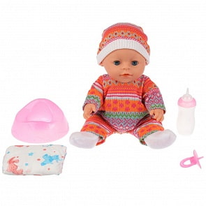 Интерактивный пупс - Сашенька, 30 см, пьет, писает, 50 звуков (Карапуз, Y30BB-IC-RU_19)