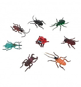 Набор фигурок из серии В мире животных – Насекомые, 8 шт. (1toy, Т10499)