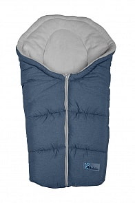 Зимний конверт Alpin Pram & Car seat, dark grey/light grey (Altabebe, AL2009P-41)