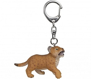 Брелок – Львенок, с колечком (Papo, 02207_papo)