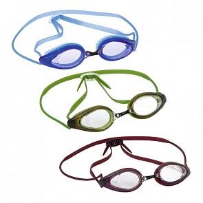 Очки для плавания Мгновенная гонка, от 14 лет, 3 цвета (Bestway, бв21054)
