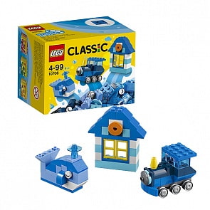 Lego Classic. Синий набор для творчества (LEGO, 10706-L)