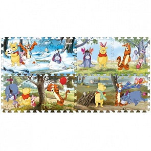 Коврик-пазл «Винни Дисней» 8 сегментов (Играем вместе, FS-460 (12)sim)