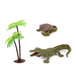 Набор фигурок - Дикие животные (Наша Игрушка, M9305)