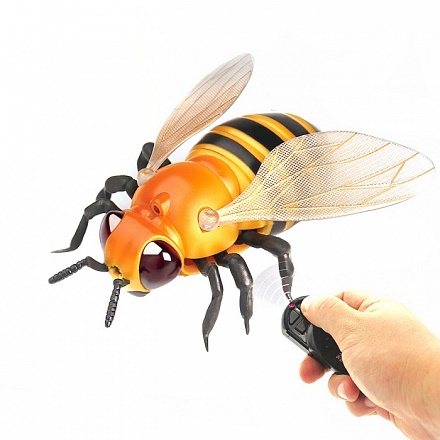Интерактивная Пчела на радиоуправлении, световые эффекты 