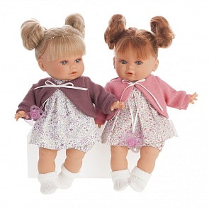 Кукла Монси в розовом, плачет, 30 см. (Antonio Juans Munecas, 1333P)