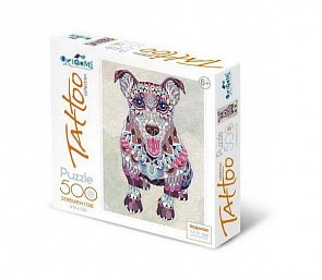 Пазл из серии Арт-терапия Собака, 500 деталей (Origami, 05375)
