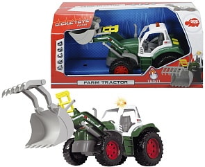 Трактор со светом и звуком, 34 см (Dickie, 3736000)