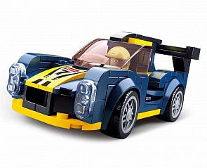 Конструктор - Машина с фигуркой, 154 детали (Sluban, M38-B0673)