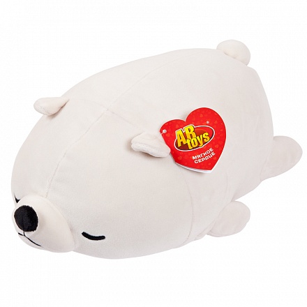 Мягкая игрушка – Медвежонок полярный, 27 см 