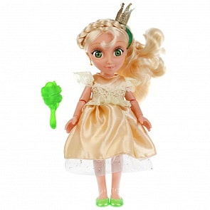 Интерактивная кукла Царевны – Василиса, 20 фраз и песен из м/ф, 32 см (Карапуз, PR32-VS-2-20-RU)