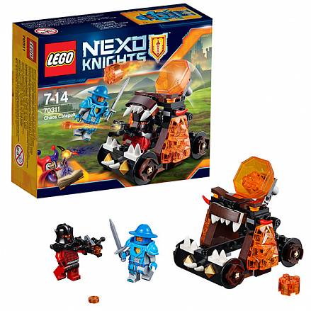 Lego Nexo Knights. Безумная катапульта 