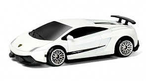 Металлическая машина - Lamborghini Gallardo LP570-4, 1:64, белый (RMZ City, 344998S-WH)