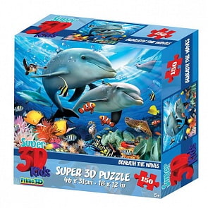Пазл 3D 150 - Под волнами 2 (Prime 3D, 10897-SBM) Пазл 3D 150 - Под волнами 2 (Prime 3D, 10897-SBM)