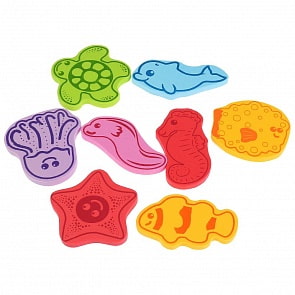 Набор для купания - Морские животные (Капитошка, B1629013-R)