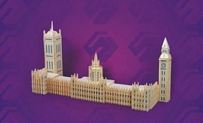 Сборная деревянная модель - Биг Бен (Wooden Toys, Р125)