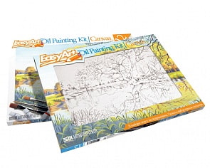 Набор для живописи №7 - Пруд (Фантазер, 737007)