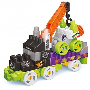 Конструктор Hot Wheels, серия Trailerz Blacky + Dexter (Bauer, 723 БАУЕР)