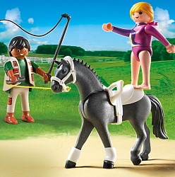 Наездница-эквилибристка на лошади (Playmobil, 5229pm) - миниатюра