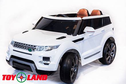 Электромобиль Range Rover белый 