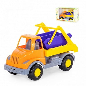 Автомобиль-коммунальная спецмашина Леон, в коробке (Полесье, 68231) (ассортимент)