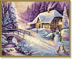 Зима, 40*50 см (Schipper, 9130504) - миниатюра