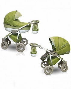 Детская коляска Camarelo Figaro 2 в 1, салатовая (Camarelo, Fi_3)
