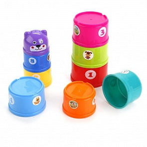 Развивающая пирамидка, 5 функций, 9 деталей (Умка, 1409K025-Y)