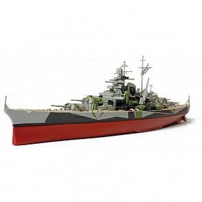 Коллекционная модель - немецкий линкор «Тирпиц», Норвегия 1943 год, 1/700 (Unimax, 86008_md)