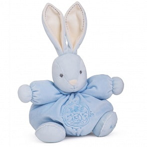 Мягкая игрушка из серии Жемчуг - Заяц средний голубой, 25 см (Kaloo, K962145k)