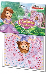 Рисунок из страз - София прекрасная (Десятое королевство, 01843ДК)