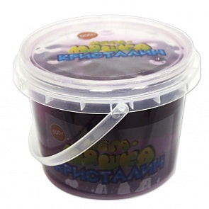 Мелкие пакости, Мега-Мяшка – Кристалин, 500 грамм, фиолетовая банка (1Toy, Т11370)