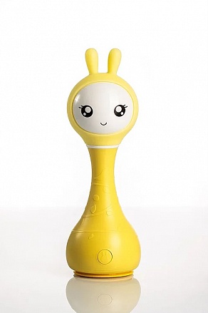 Музыкальная игрушка - Умный зайка Alilo R1, цвет: желтый 