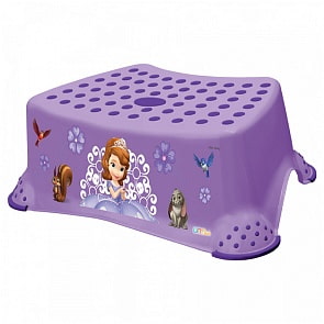 Подставка - ступень с антискользящим покрытием - София Прекрасная, фиолетовая (Okt, 1903/514)