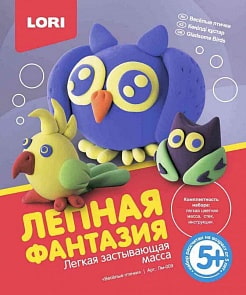 Набор из серии Лепная фантазия - Веселые птички (Лори, Лм-009)