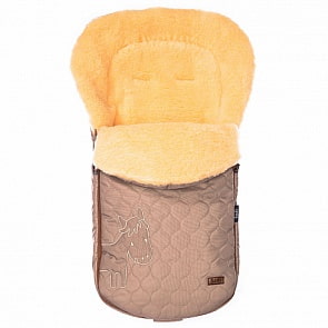 Конверт зимний меховой Nuovita Polare Pesco, Cappuccino/Капучино (Nuovita, POLP_2504)