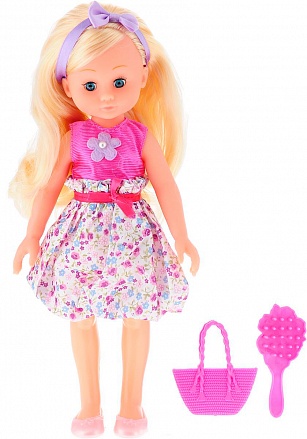 Интерактивная кукла Полина, 33 см. 