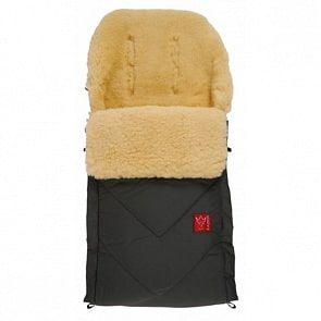 Конверт меховой Dublas с овчиной, цвет - антрацит (Kaiser, 00-0013316_anthrazit)