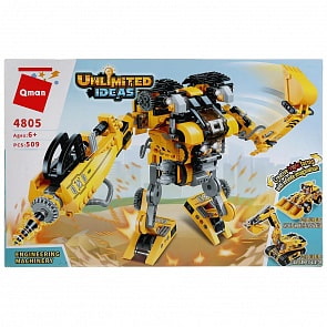 Конструктор - Робот-бульдозер, 509 деталей (Enlighten Brick, BRICK4805)