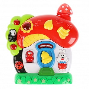 Веселый домик, 18 песен на стихи А. Барто, учим животных, 7 народных потешек (Умка, 1711M202-R)