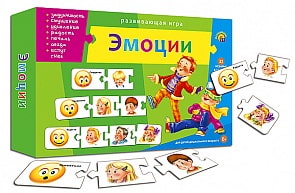 Настольная игра Ассоциации-цепочкой - Эмоции (Рыжий кот, ИН-9921)