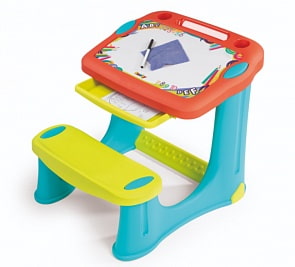 Детская парта с ящиком под столешницей (Smoby, 420221)